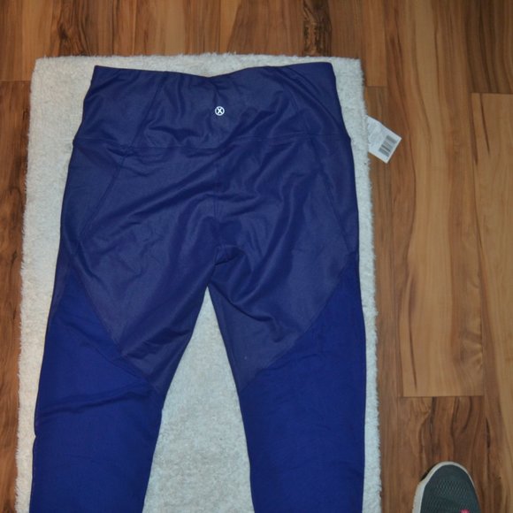 Size Large Blue Reflex leggings - Picture 5 of 6